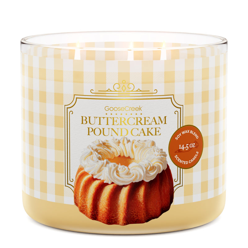 Buttercream Pound Cake 3-Wick Candle Studio 5-0361