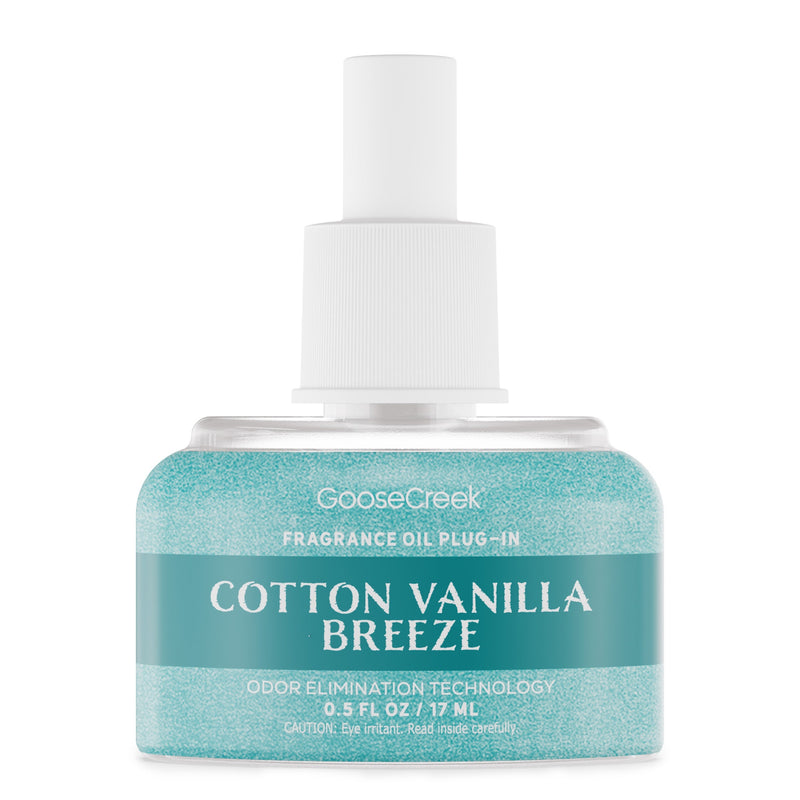 Cotton Vanilla Breeze Odor Eliminating Plug-in Refill Series 5-0648