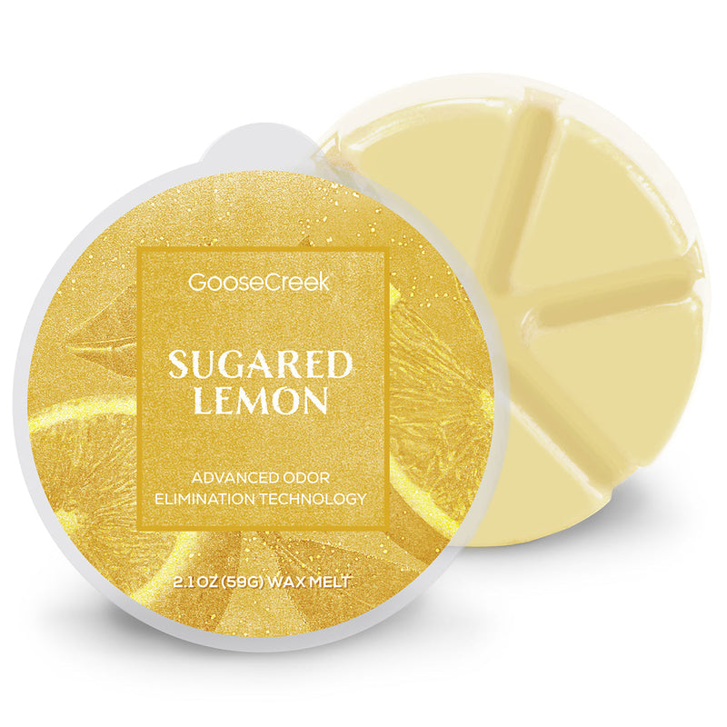 Sugared Lemon Odor Eliminating Wax Melt Edit 5-0537